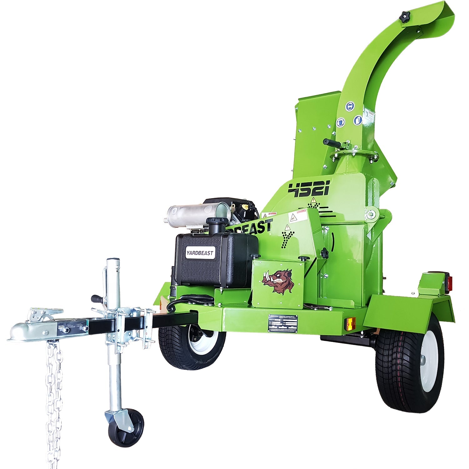 YARDBEAST 4.5” Commercial-Grade Chipper - 4521KOH