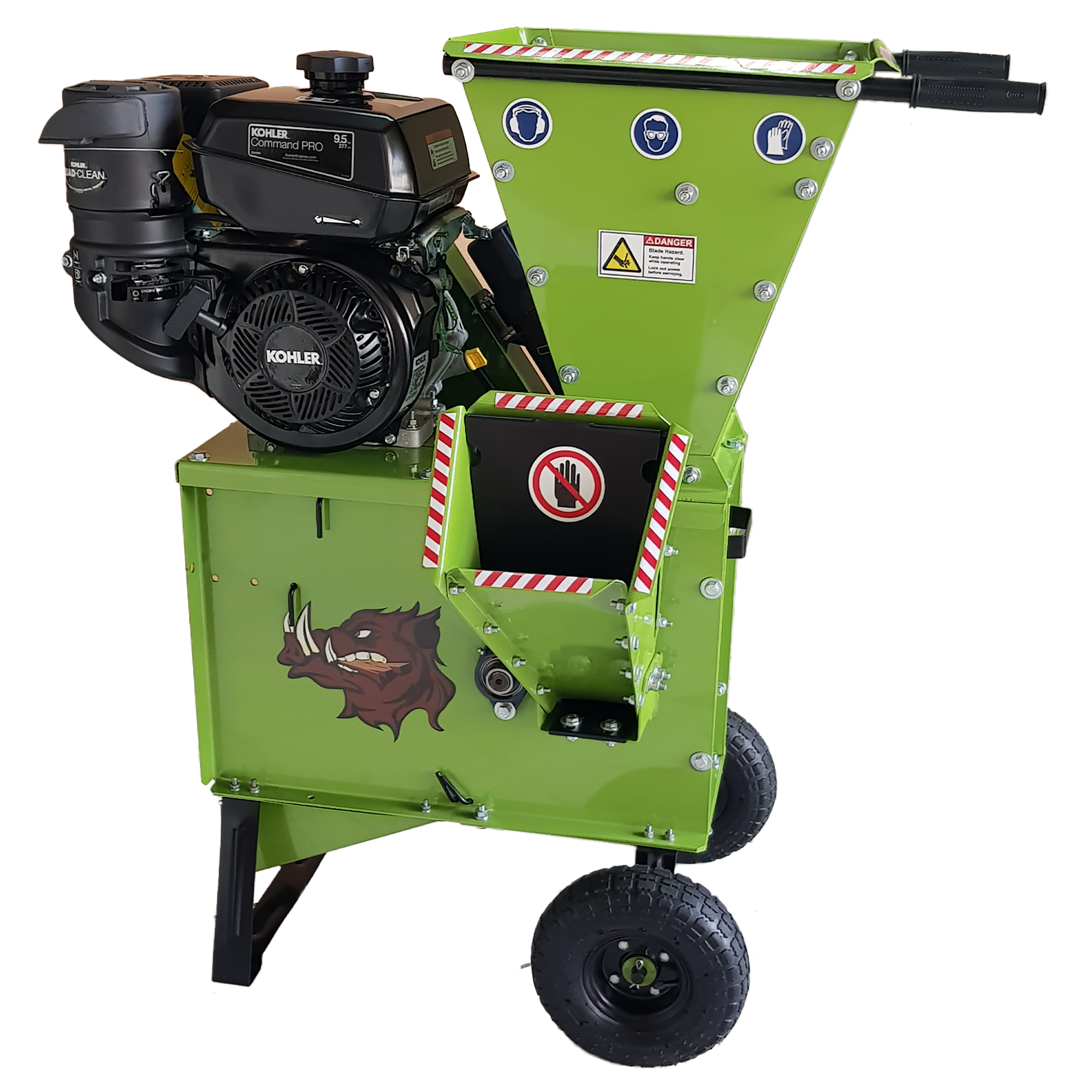 YARDBEAST 3” Wood Chipper & Shredder - 2050KOH
