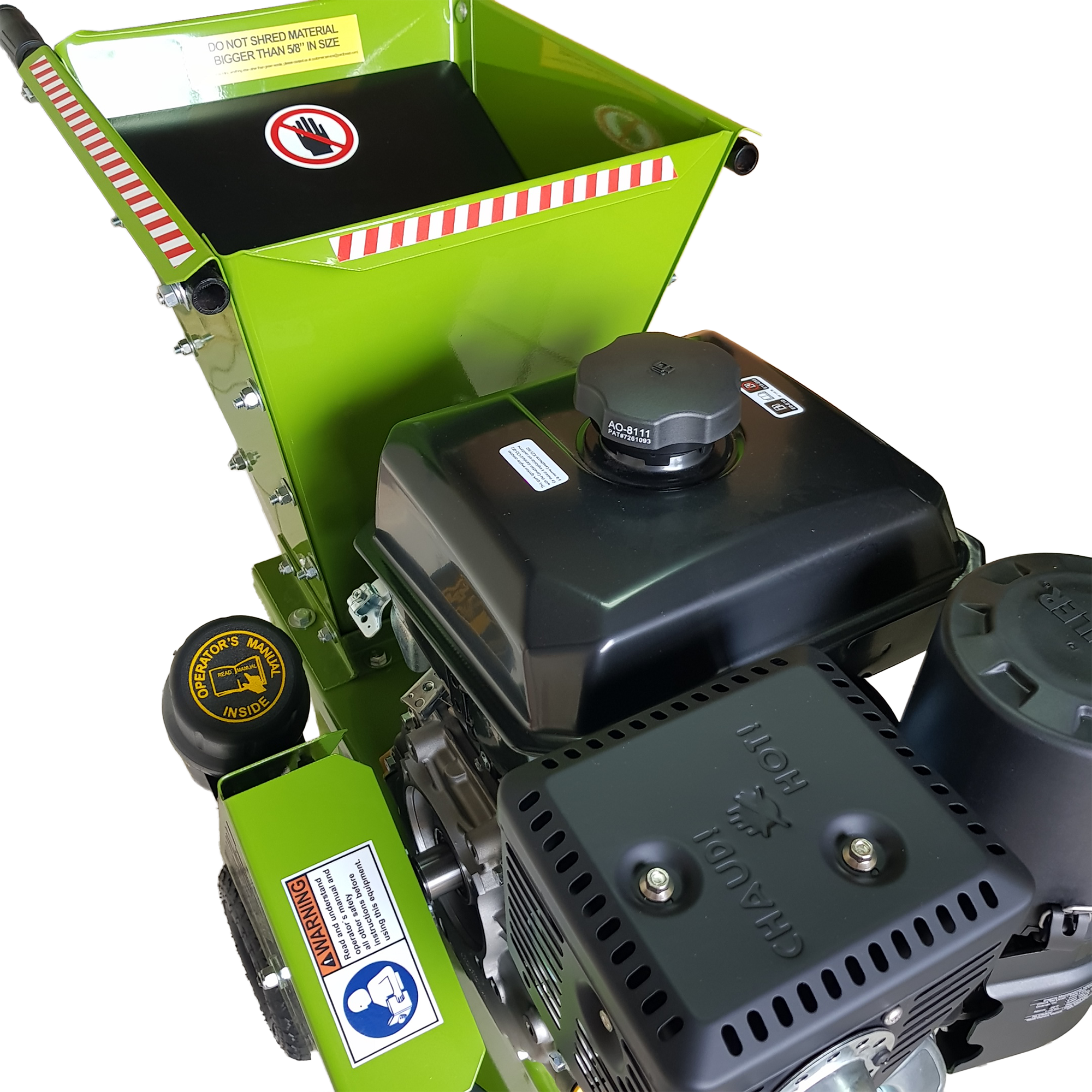 YARDBEAST 3” Wood Chipper & Shredder - 2050KOH