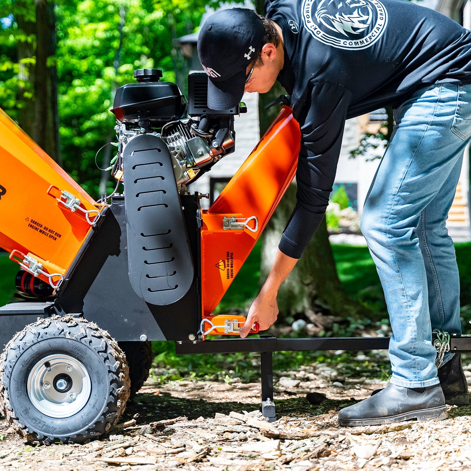 Detail K2 5 Inch Kinetic Drum Chipper - OPC525