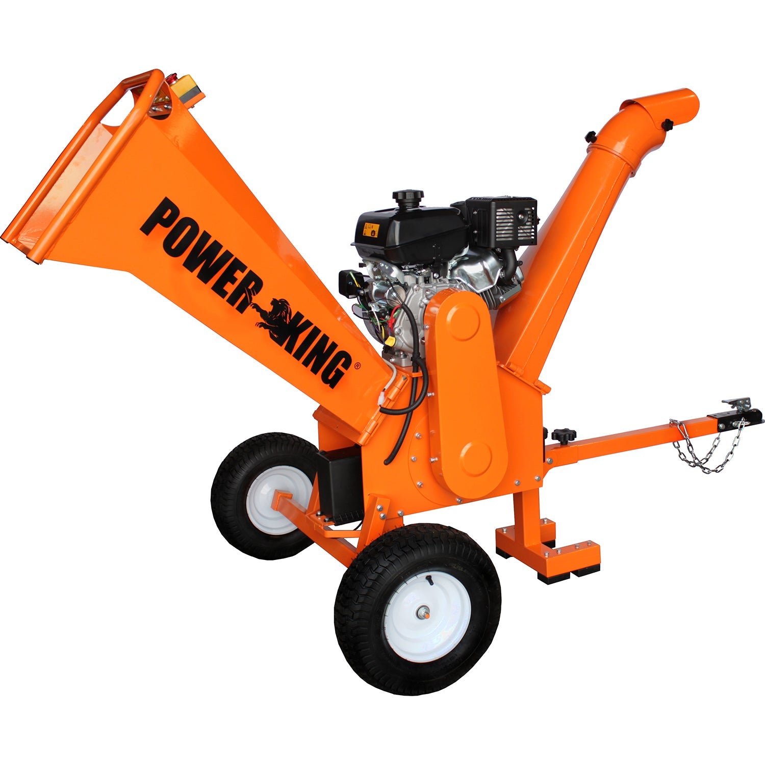 Power King 5-Inch 14 HP Chipper Shredder with Electric Starter & Hour Meter - PK0915-EH