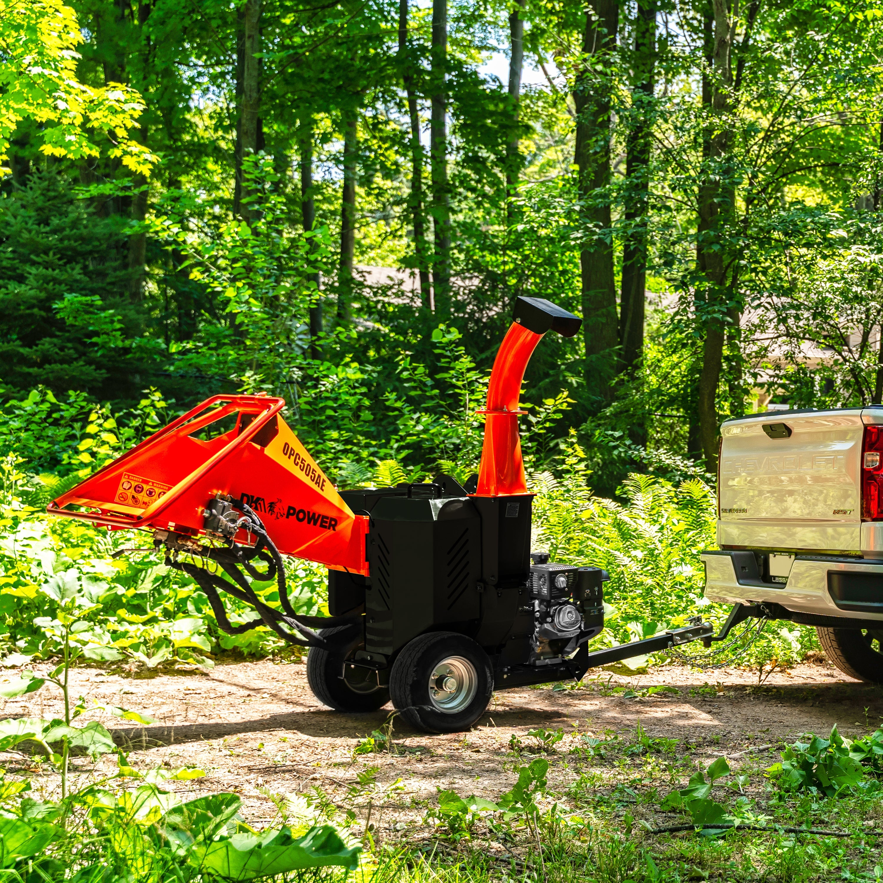 Detail K2 5 Inch 14 HP Chipper with Electric Starter - OPC505AE