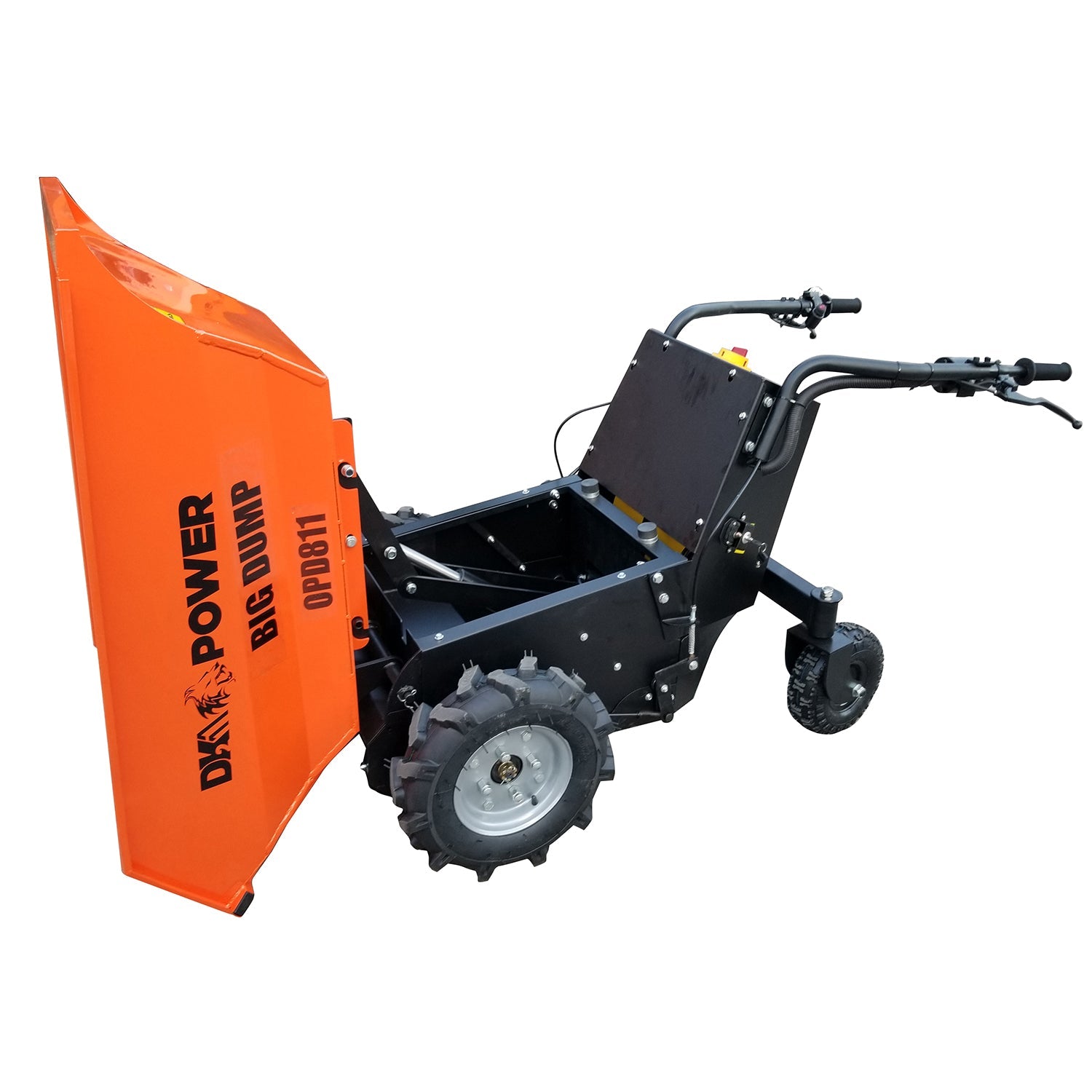Detail K2 Big Dump 1100 Pound Electric Power Dump Cart - OPD812