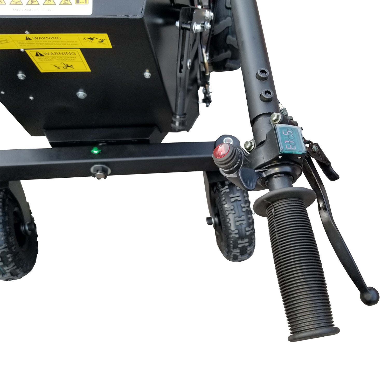 Detail K2 Big Dump 1100 Pound Electric Power Dump Cart - OPD812
