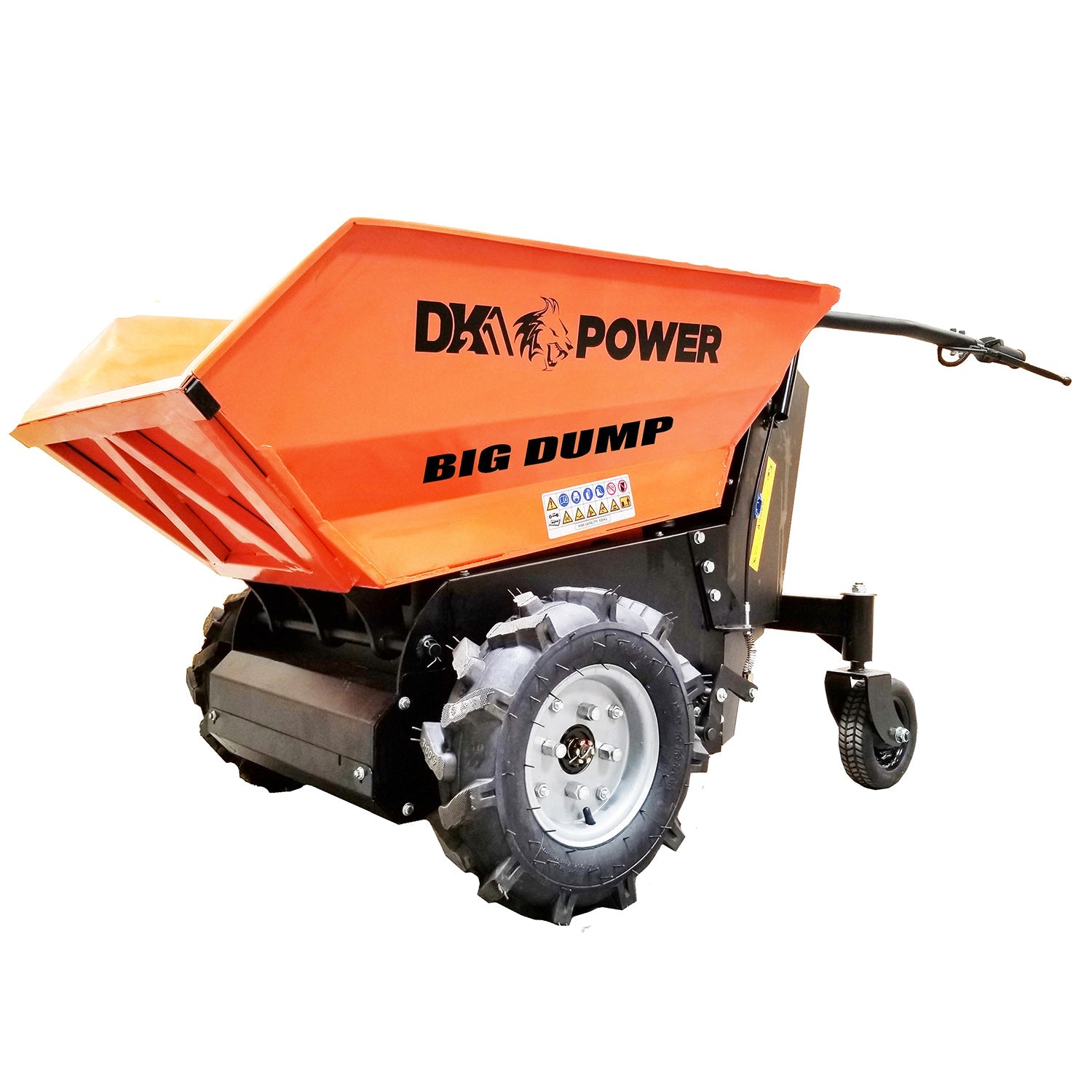 Detail K2 Big Dump 1100 Pound Electric Power Dump Cart - OPD812