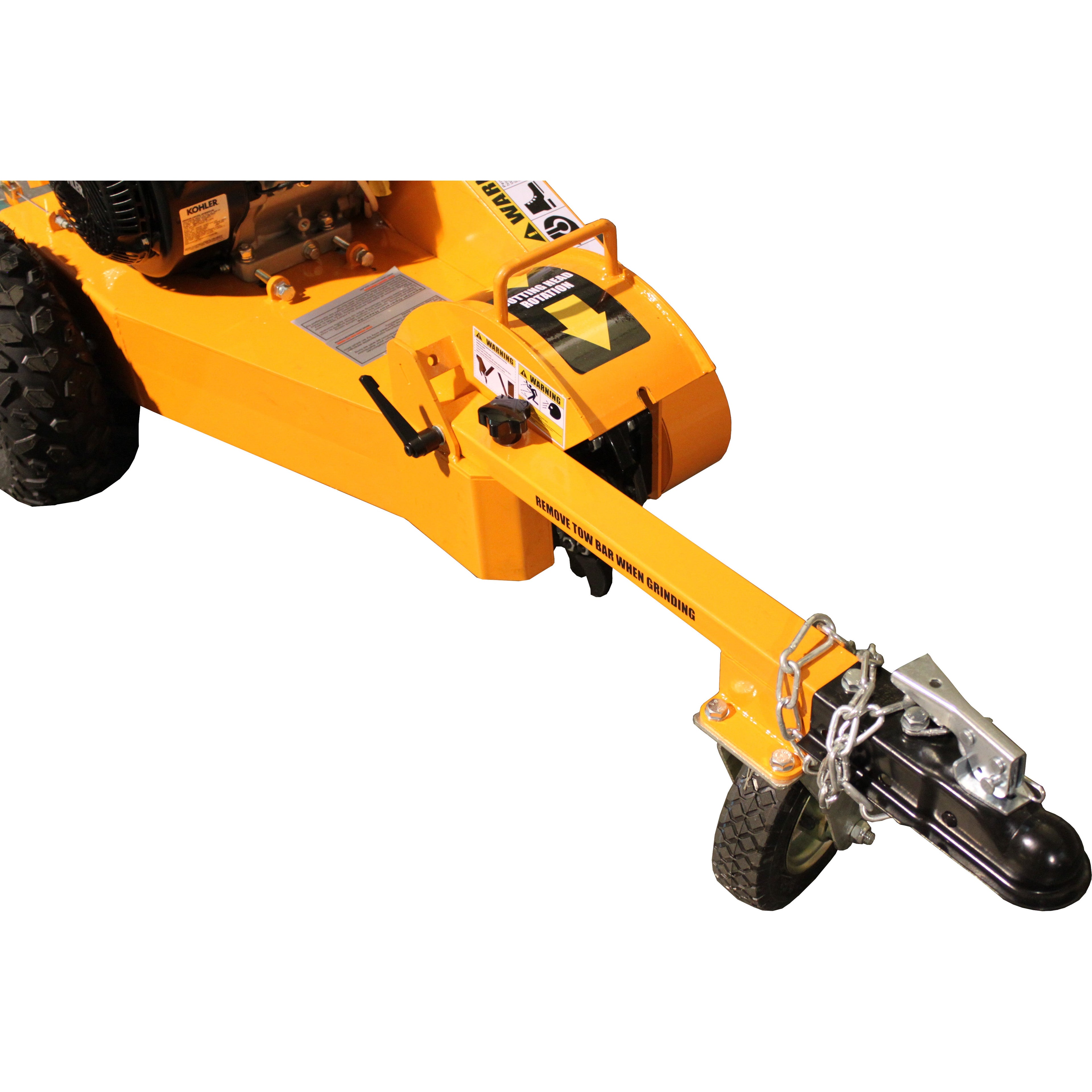 Power King Self-Propelled Stump Grinder with Electric Starter and Hour Meter - PK0803-SP