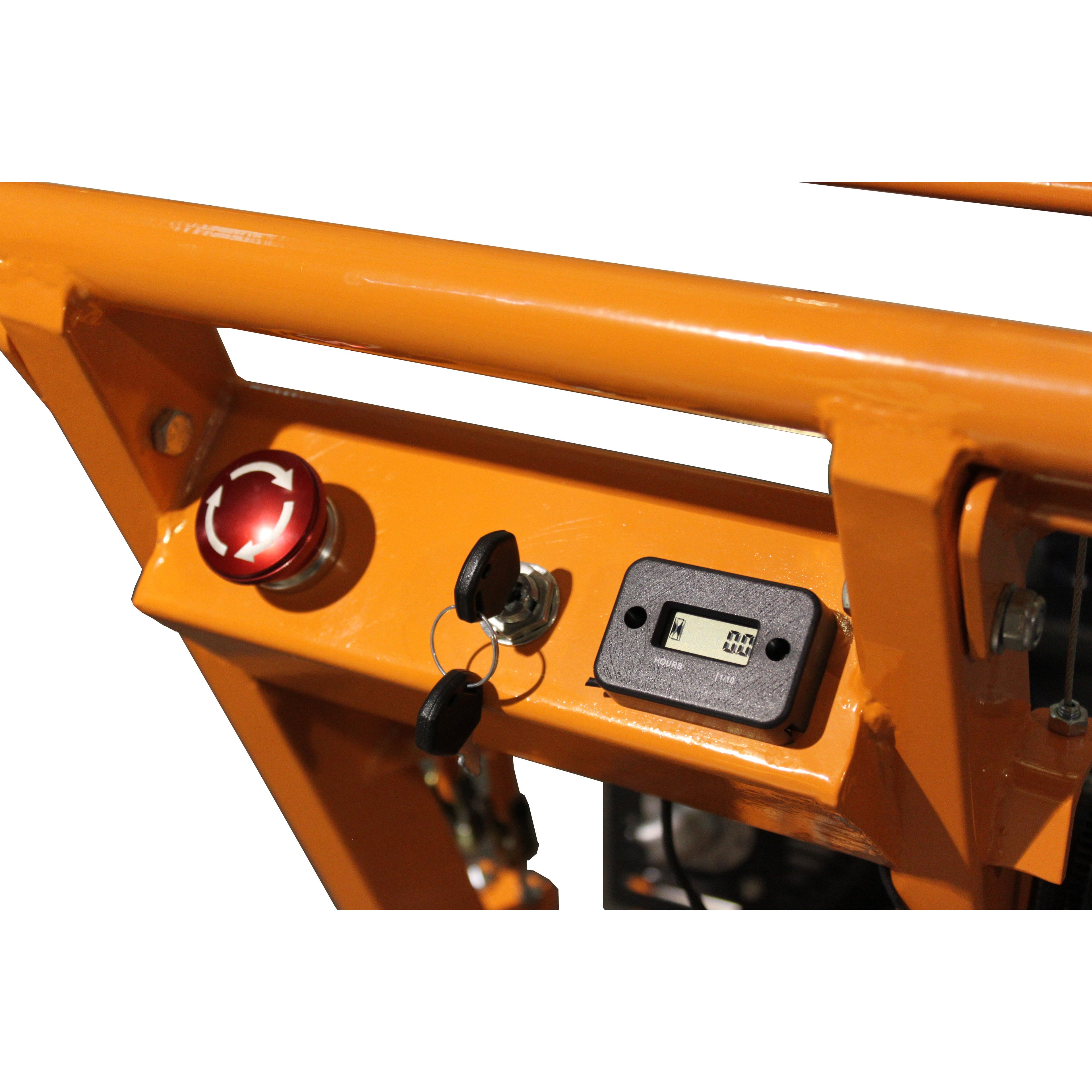 Power King Self-Propelled Stump Grinder with Electric Starter and Hour Meter - PK0803-SP