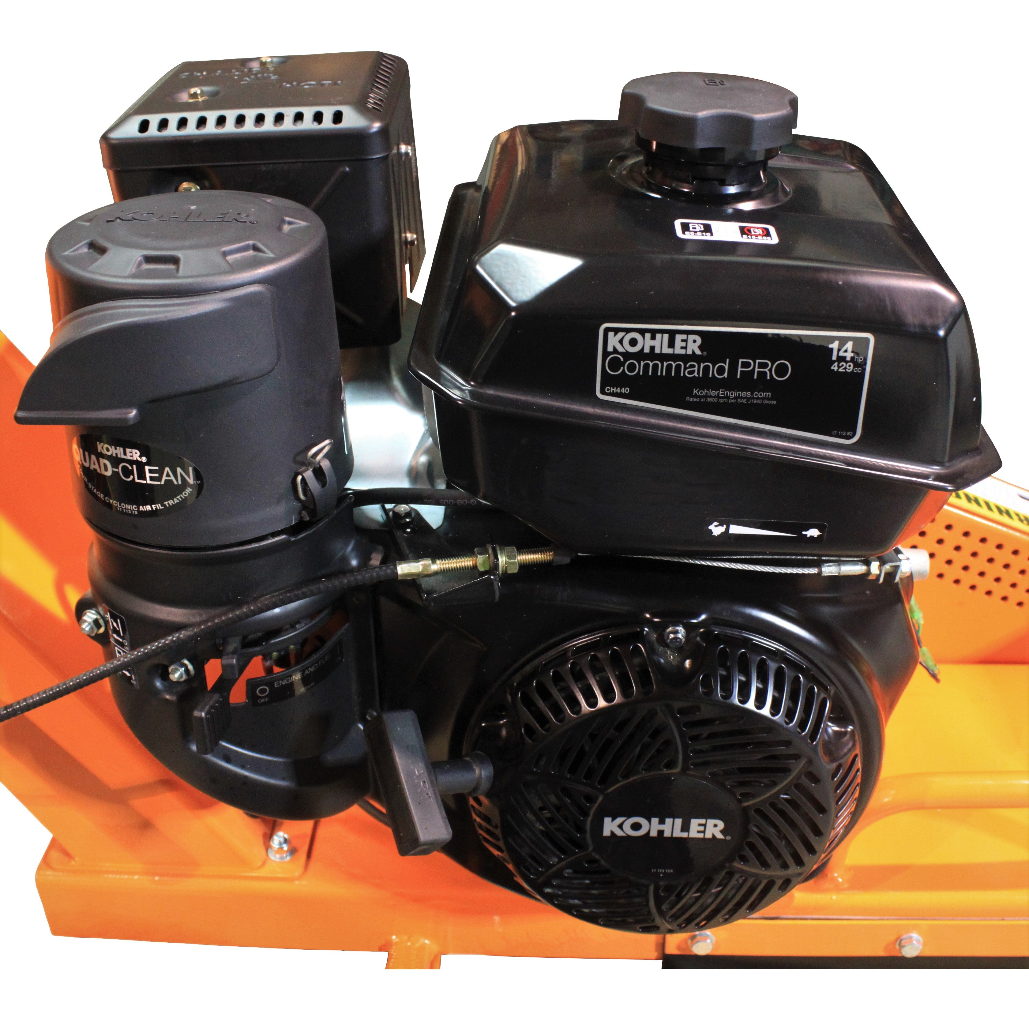 Power King Stump Grinder with Electric Starter and Hour Meter- PK0803-EH